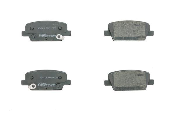 Jeu de 4 plaquettes de frein AISIN ref. BPHY-7008